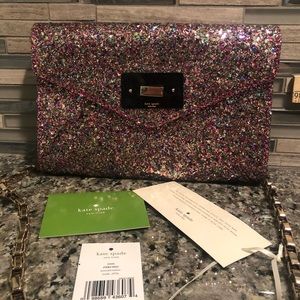 Kate spade sparkly purse